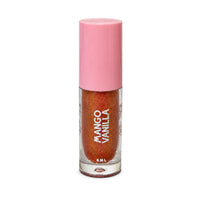 Juicy Bloom Gloss Mango Vanilla tube by Blumin’Kaktus x Mega, back view, 6 ml