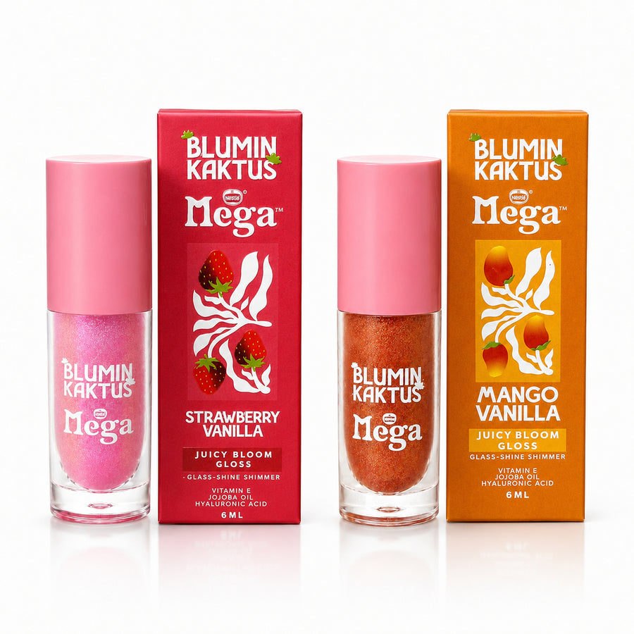 Juicy Bloom Gloss Duo — Mega x Blumin’Kaktus Exclusive