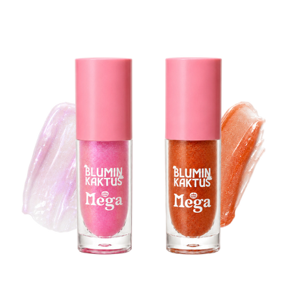 Juicy Bloom Gloss Duo — Mega × Blumin’Kaktus