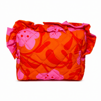 The Blumin’Kaktus Ruffle Beauty Pouch