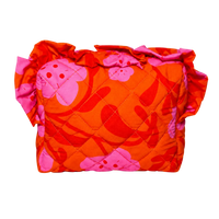 The Blumin’Kaktus Ruffle Beauty Pouch