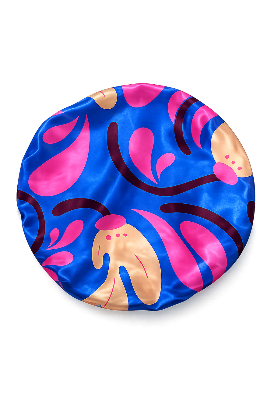 Sleep In Bloom Silk-Satin Bonnet