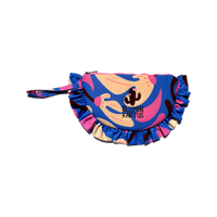 Ruffle Moon Pouch