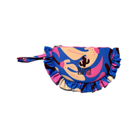 Ruffle Moon Pouch