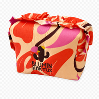 The Blumin’Kaktus Ruffle Beauty Pouch